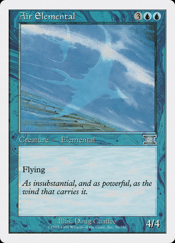 Air Elemental [Classic Sixth Edition] | Card Merchant Takapuna