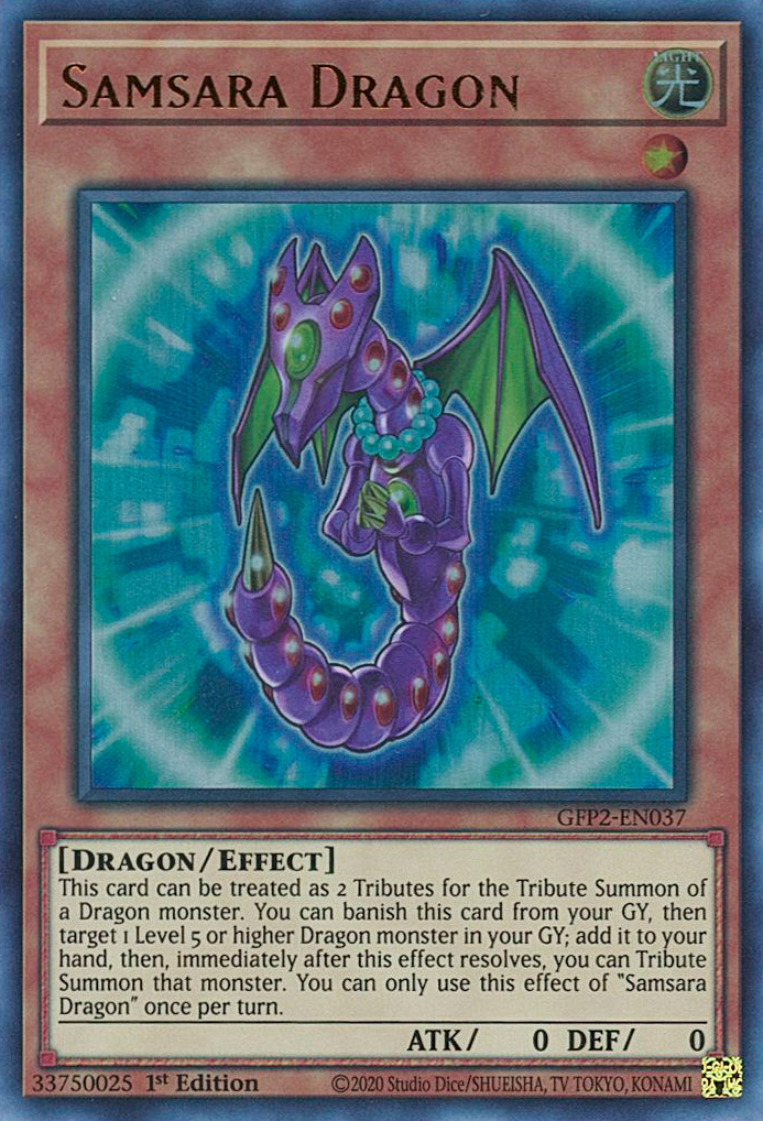 Samsara Dragon [GFP2-EN037] Ultra Rare | Card Merchant Takapuna