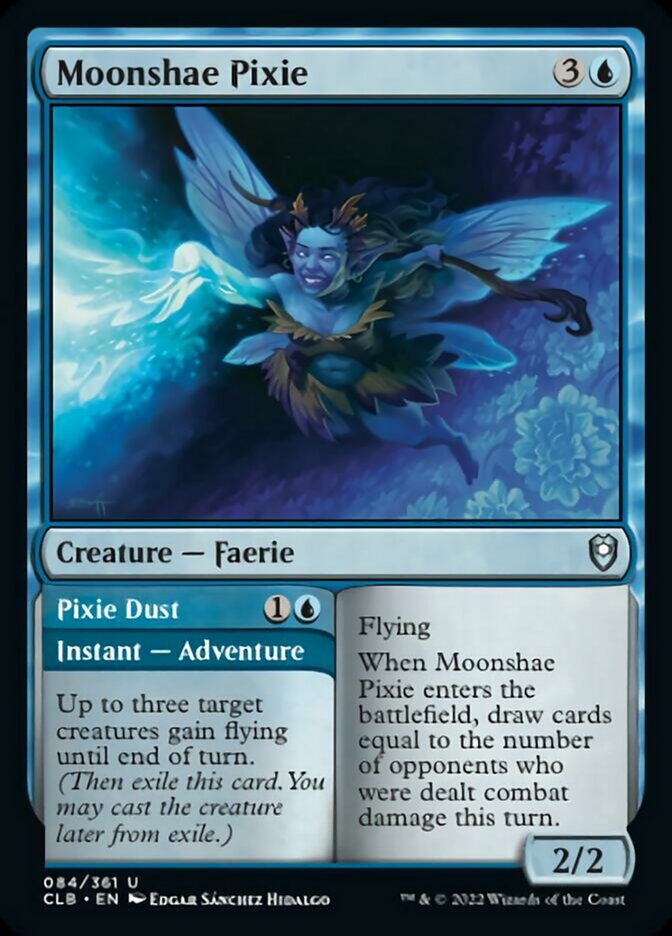 Moonshae Pixie // Pixie Dust [Commander Legends: Battle for Baldur's Gate] | Card Merchant Takapuna