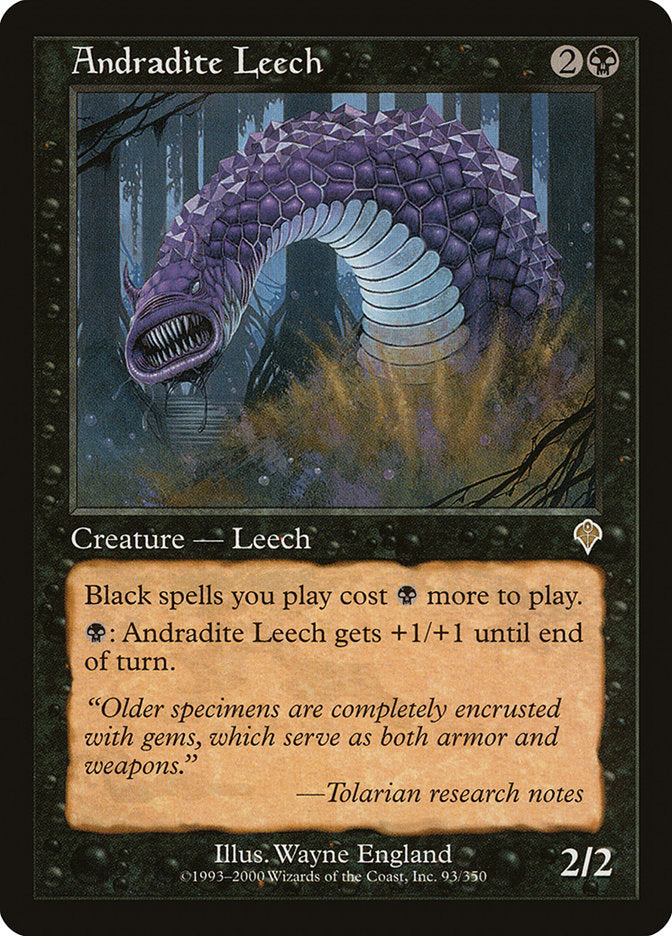 Andradite Leech [Invasion] | Card Merchant Takapuna