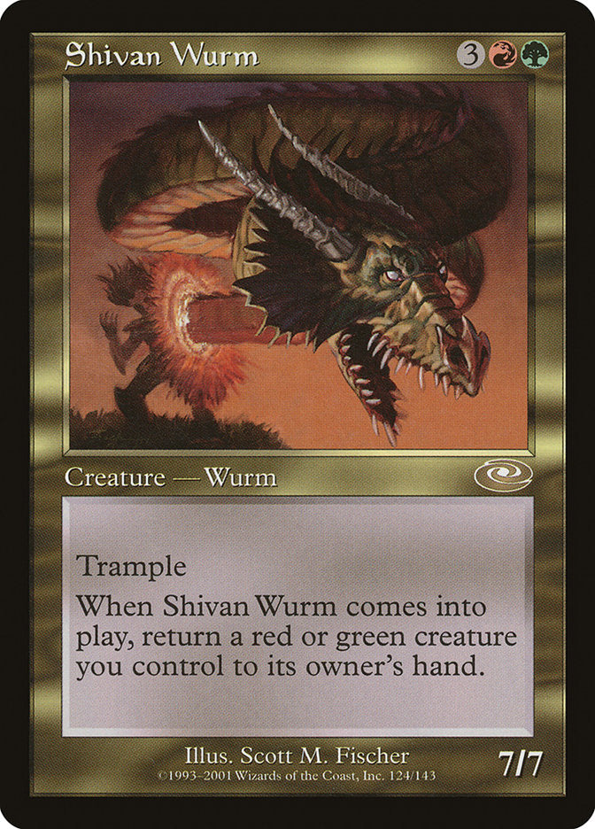 Shivan Wurm [Planeshift] | Card Merchant Takapuna