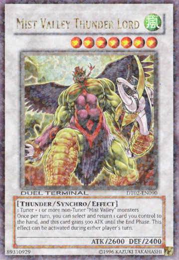 Mist Valley Thunder Lord [DT02-EN090] Ultra Rare | Card Merchant Takapuna