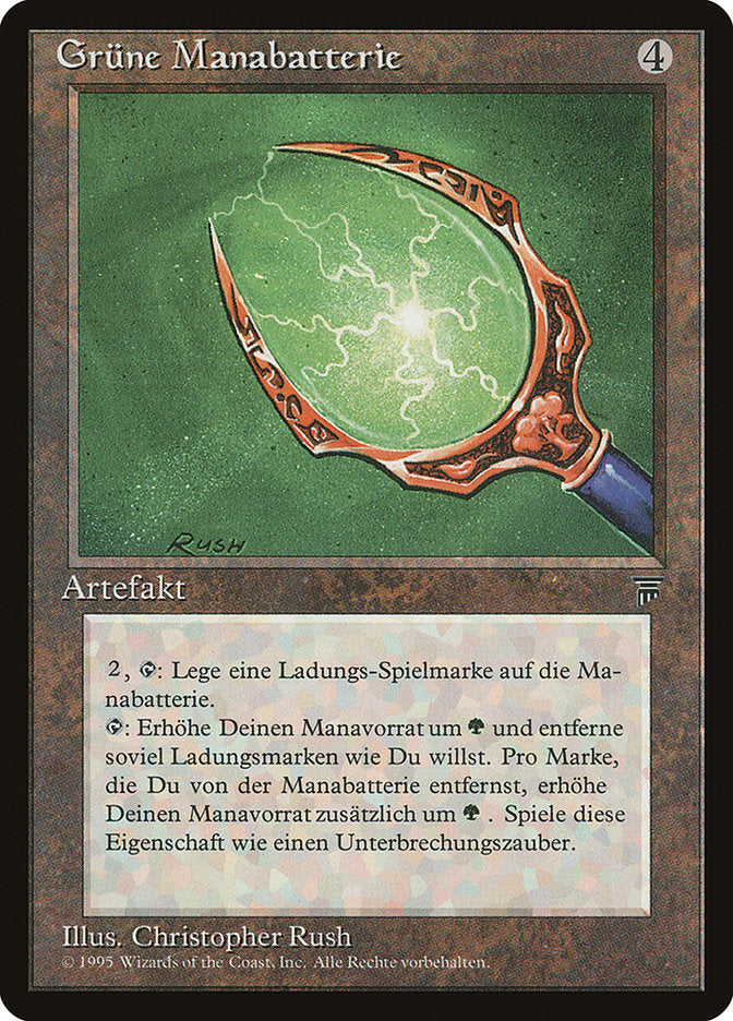 Green Mana Battery (German) - "GruneManabatterie" [Renaissance] | Card Merchant Takapuna