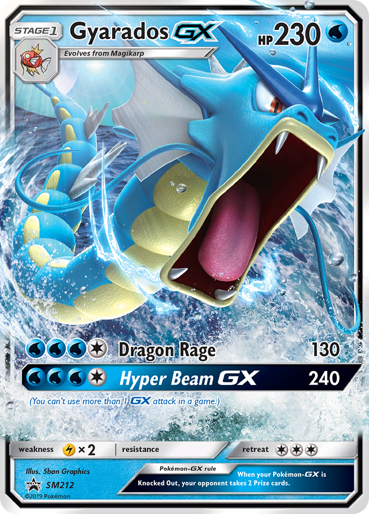 Gyarados GX (SM212) [Sun & Moon: Black Star Promos] | Card Merchant Takapuna