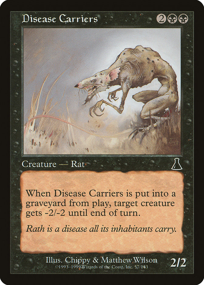 Disease Carriers [Urza's Destiny] | Card Merchant Takapuna