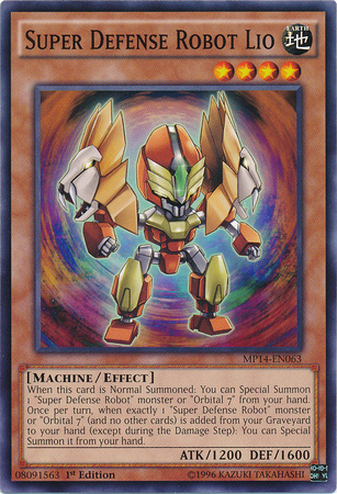 Super Defense Robot Lio [MP14-EN063] Common | Card Merchant Takapuna