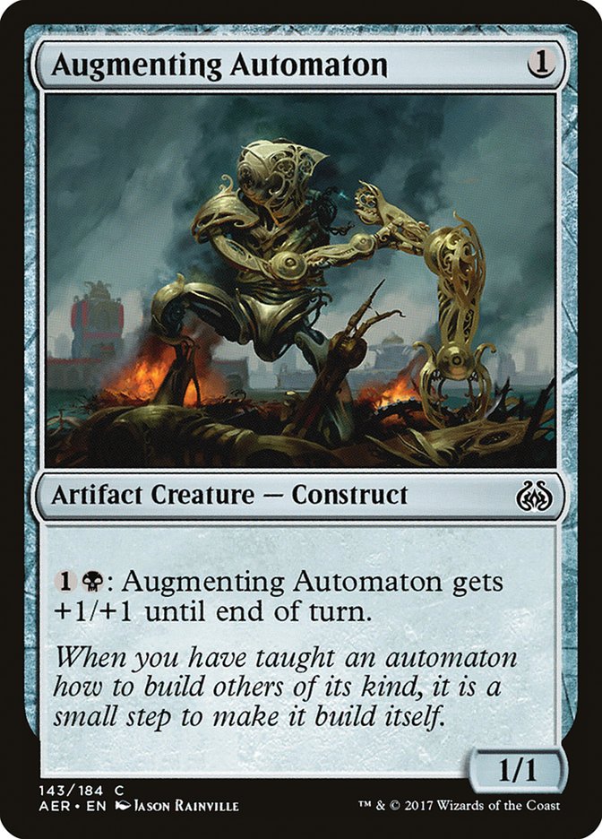 Augmenting Automaton [Aether Revolt] | Card Merchant Takapuna