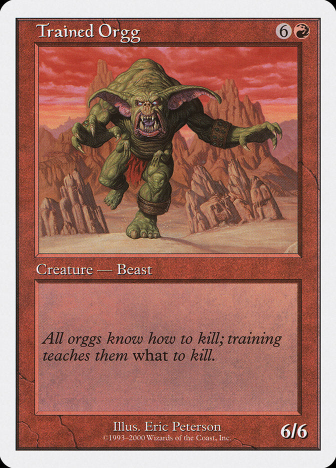 Trained Orgg [Starter 2000] | Card Merchant Takapuna