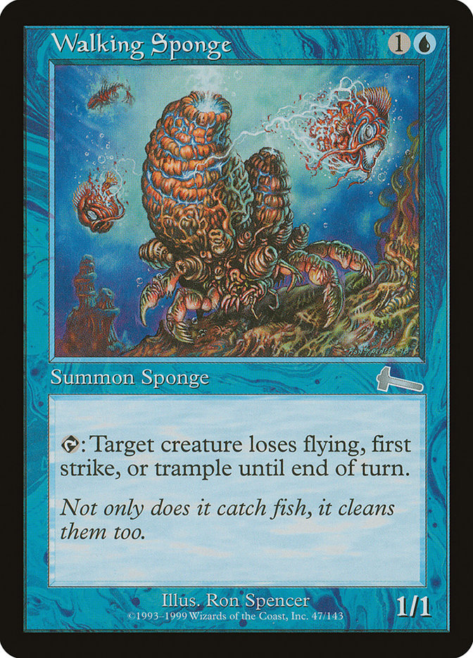 Walking Sponge [Urza's Legacy] | Card Merchant Takapuna