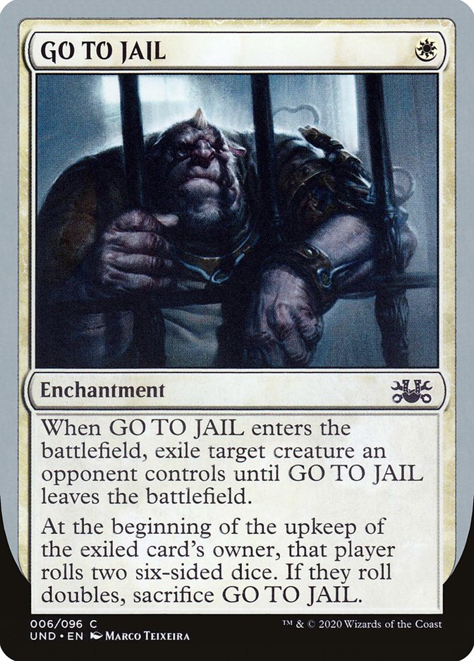 GO TO JAIL [Unsanctioned] | Card Merchant Takapuna