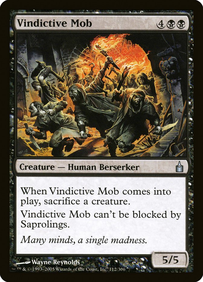 Vindictive Mob [Ravnica: City of Guilds] | Card Merchant Takapuna