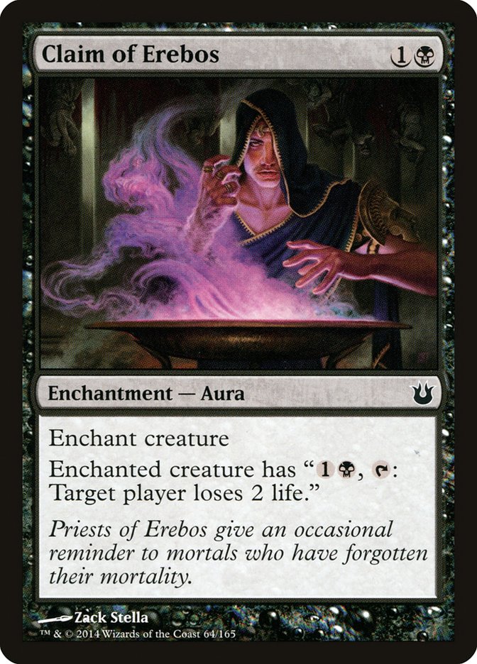 Claim of Erebos [Born of the Gods] | Card Merchant Takapuna