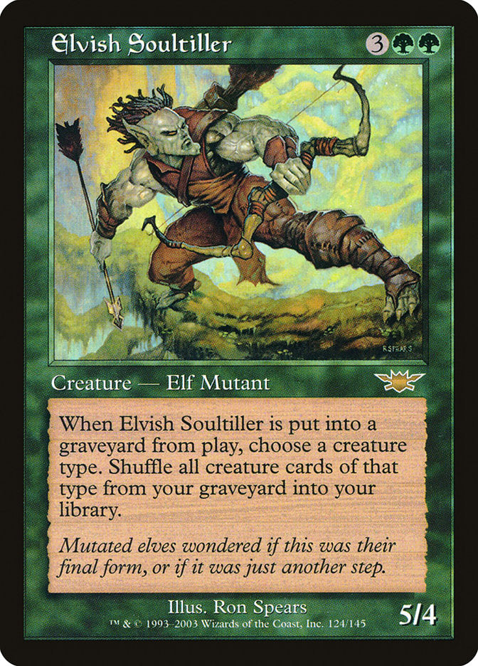 Elvish Soultiller [Legions] | Card Merchant Takapuna