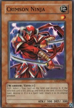 Crimson Ninja [IOC-EN006] Common | Card Merchant Takapuna