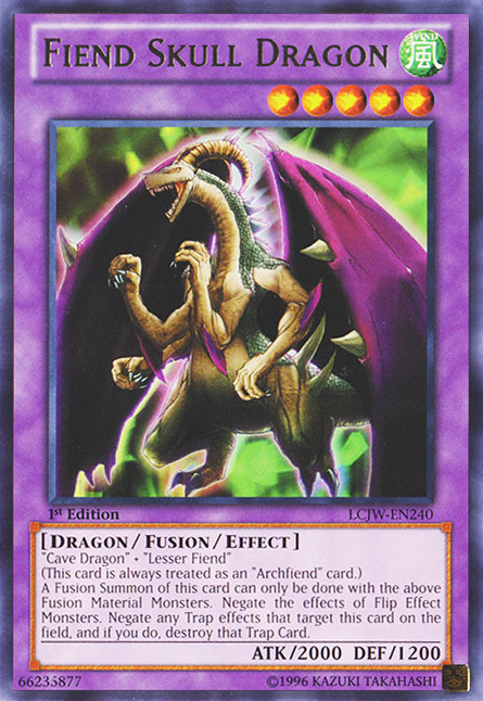 Fiend Skull Dragon [LCJW-EN240] Rare | Card Merchant Takapuna