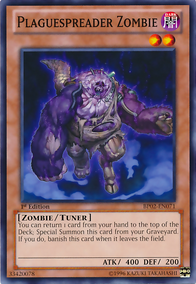 Plaguespreader Zombie [BP02-EN071] Mosaic Rare | Card Merchant Takapuna