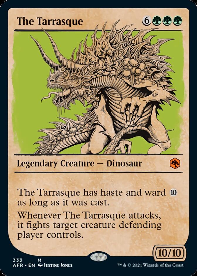 The Tarrasque (Showcase) [Dungeons & Dragons: Adventures in the Forgotten Realms] | Card Merchant Takapuna