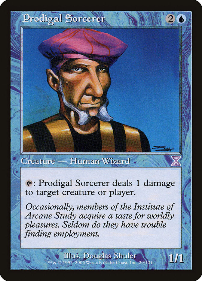 Prodigal Sorcerer [Time Spiral Timeshifted] | Card Merchant Takapuna