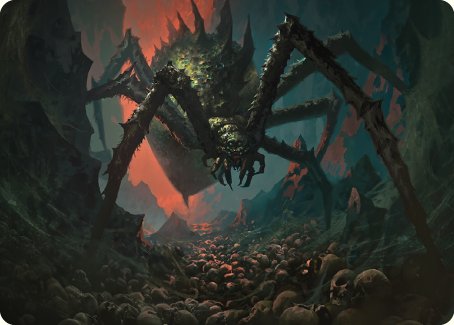 Shelob, Child of Ungoliant Art Card [The Lord of the Rings: Tales of Middle-earth Art Series] | Card Merchant Takapuna