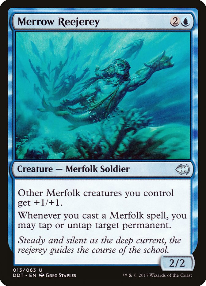 Merrow Reejerey [Duel Decks: Merfolk vs. Goblins] | Card Merchant Takapuna