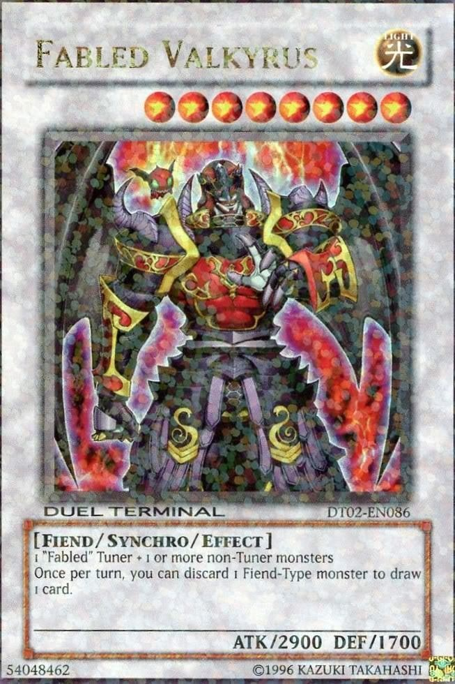 Fabled Valkyrus [DT02-EN086] Ultra Rare | Card Merchant Takapuna