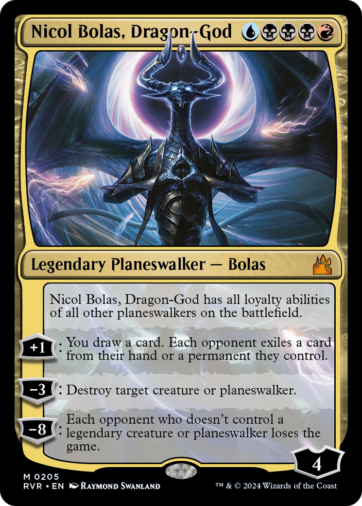 Nicol Bolas, Dragon-God [Ravnica Remastered] | Card Merchant Takapuna