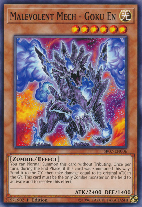 Malevolent Mech - Goku En [SR07-EN006] Common | Card Merchant Takapuna