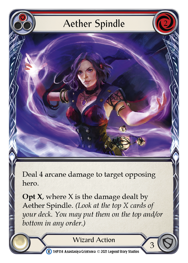 Aether Spindle (Red) [1HP314] (History Pack 1) | Card Merchant Takapuna