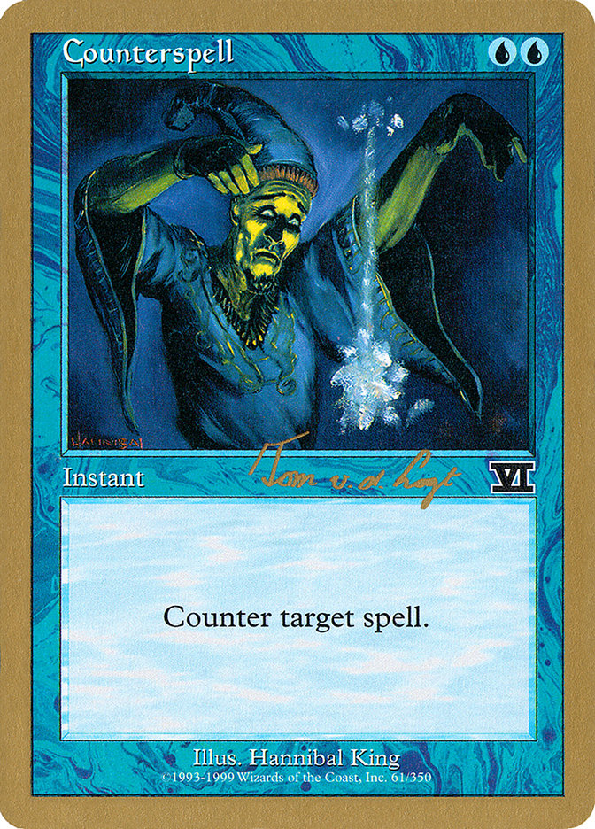 Counterspell (Tom van de Logt) [World Championship Decks 2000] | Card Merchant Takapuna