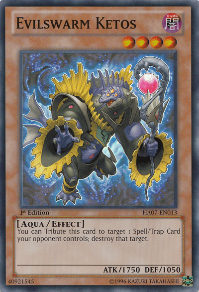 Evilswarm Ketos [HA07-EN013] Super Rare | Card Merchant Takapuna