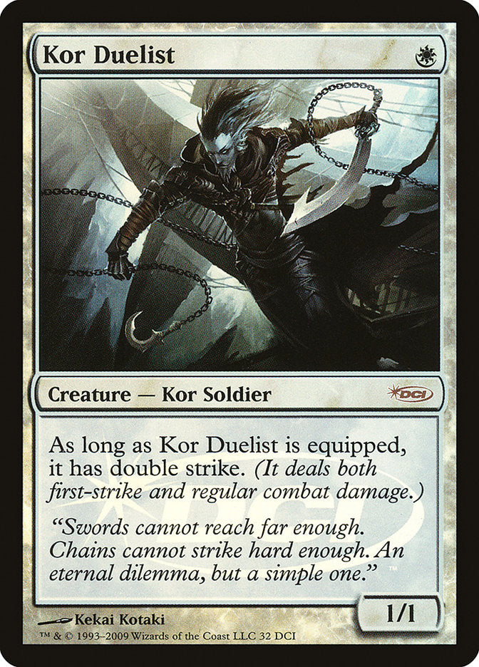 Kor Duelist [Wizards Play Network 2009] | Card Merchant Takapuna