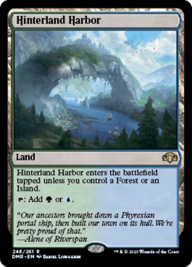 Hinterland Harbor [Dominaria Remastered] | Card Merchant Takapuna