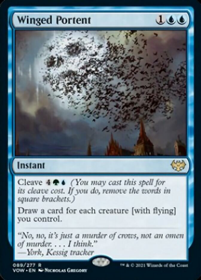 Winged Portent [Innistrad: Crimson Vow] | Card Merchant Takapuna