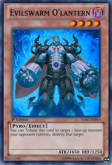 Evilswarm O'lantern [HA07-EN014] Super Rare | Card Merchant Takapuna