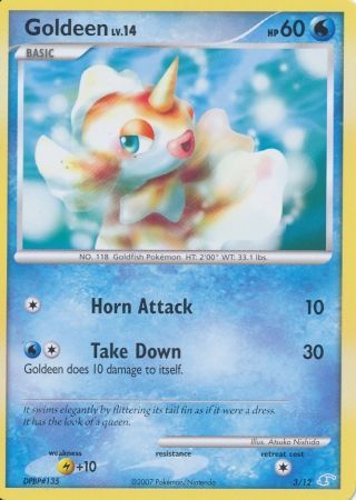 Goldeen (3/12) [Diamond & Pearl: Trainer Kit - Manaphy] | Card Merchant Takapuna