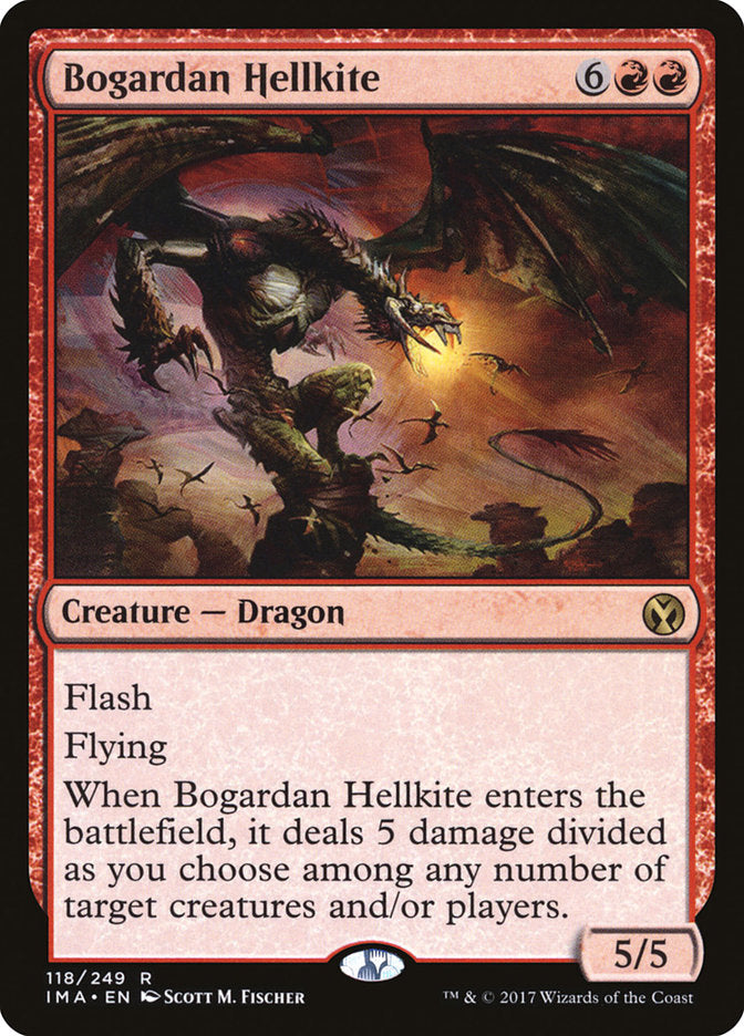 Bogardan Hellkite [Iconic Masters] | Card Merchant Takapuna