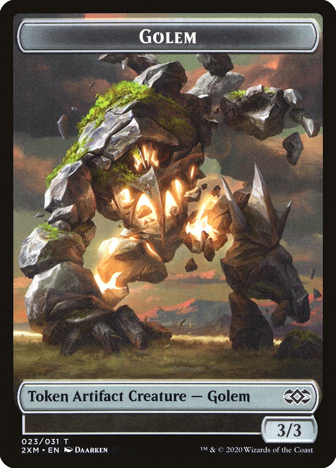 Golem Token [Double Masters Tokens] | Card Merchant Takapuna