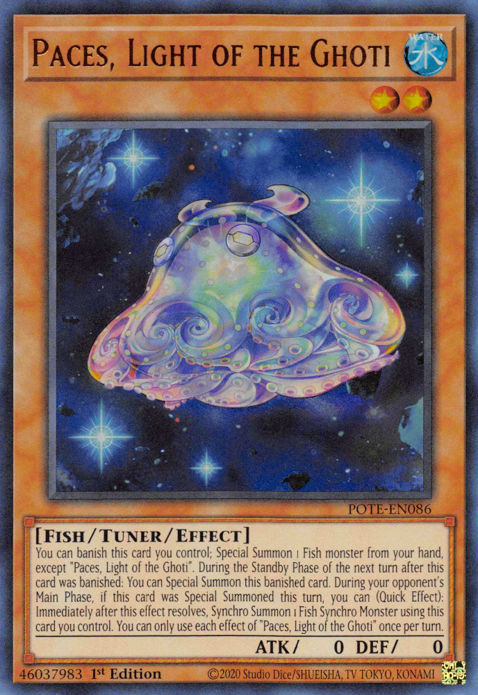 Paces, Light of the Ghoti [POTE-EN086] Ultra Rare | Card Merchant Takapuna