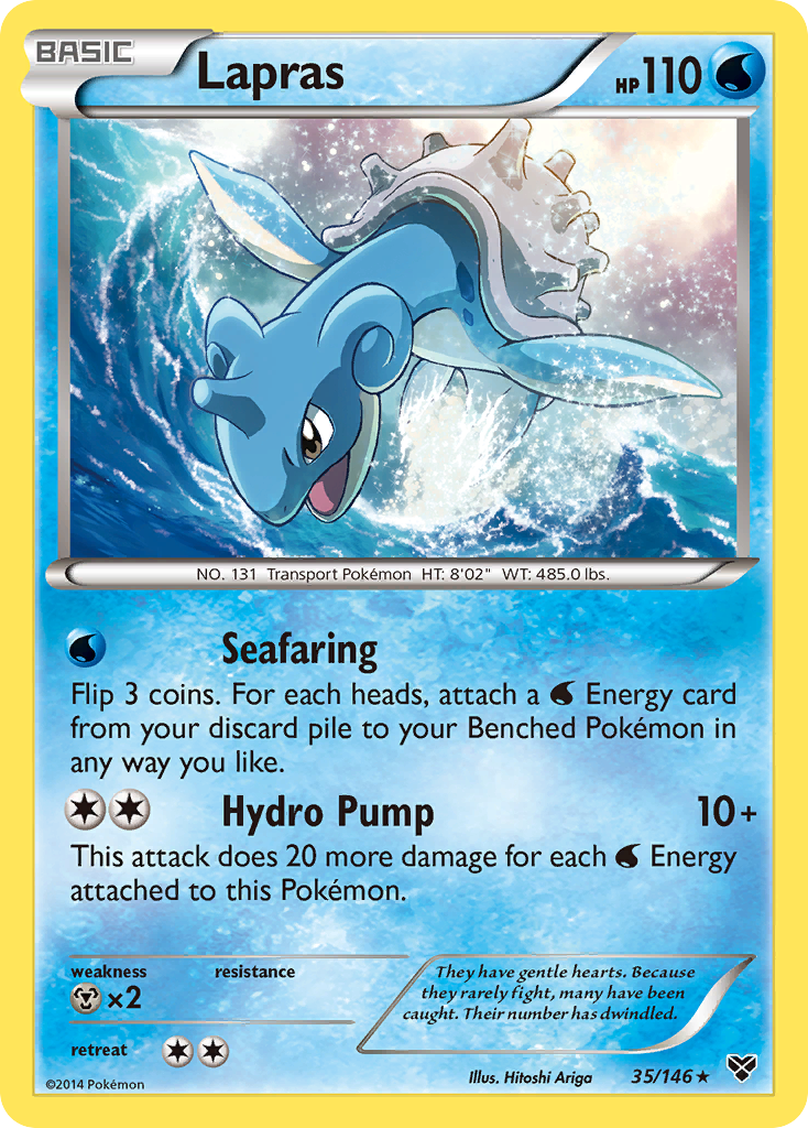 Lapras (35/146) [XY: Base Set] | Card Merchant Takapuna