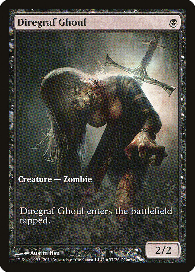 Diregraf Ghoul (Game Day) [Innistrad Promos] | Card Merchant Takapuna