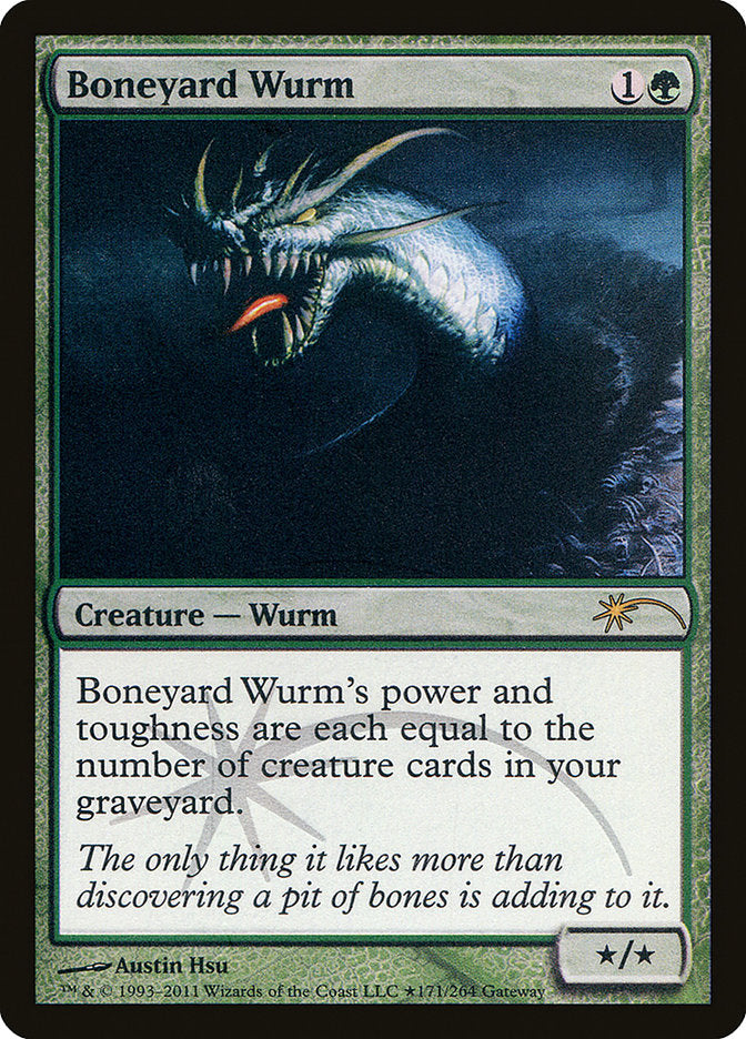 Boneyard Wurm [Wizards Play Network 2011] | Card Merchant Takapuna