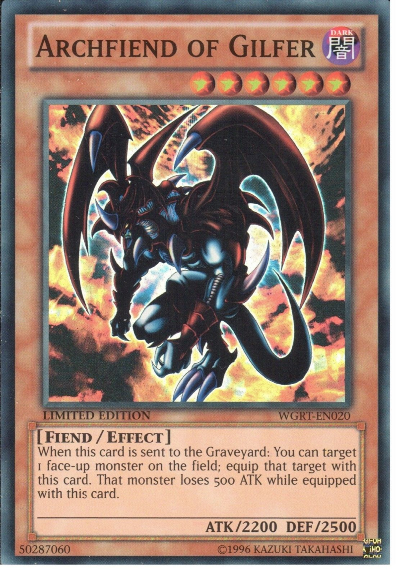 Archfiend of Gilfer [WGRT-EN020] Super Rare | Card Merchant Takapuna