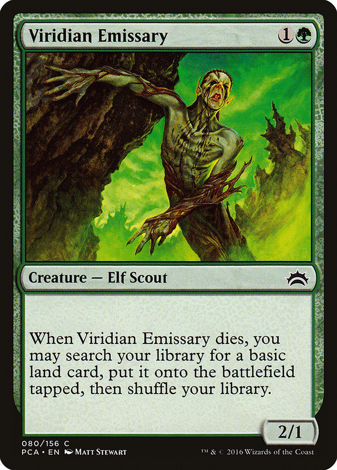 Viridian Emissary [Planechase Anthology] | Card Merchant Takapuna