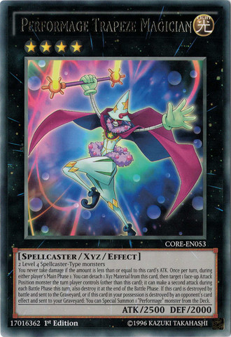 Performage Trapeze Magician [CORE-EN053] Rare | Card Merchant Takapuna