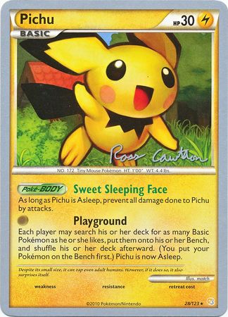 Pichu (28/123) (The Truth - Ross Cawthon) [World Championships 2011] | Card Merchant Takapuna