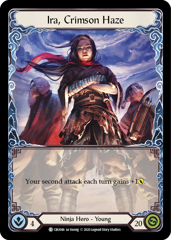 Ira, Crimson Haze [CRU046] (Crucible of War)  1st Edition Normal | Card Merchant Takapuna