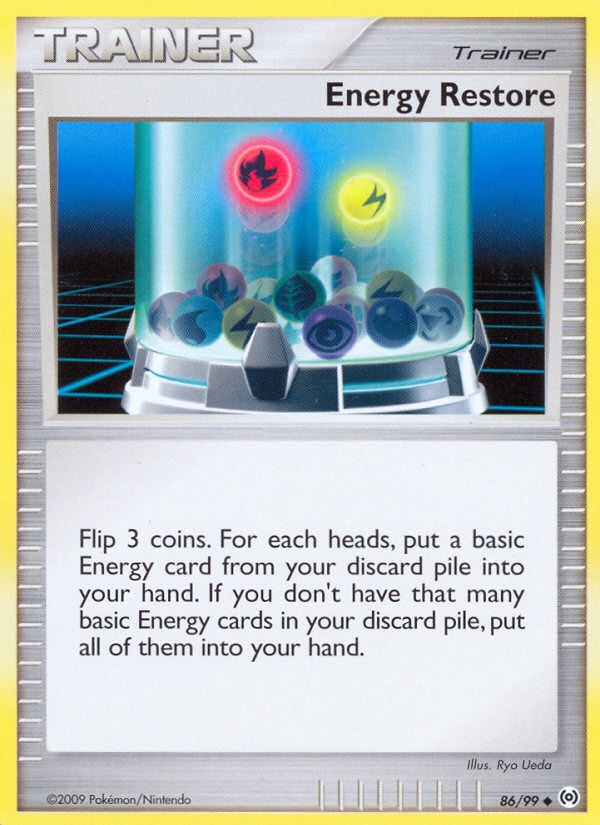 Energy Restore (86/99) [Platinum: Arceus] | Card Merchant Takapuna