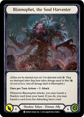 Blasmophet, the Soul Harvester // Ursur, the Soul Reaper [MON219 // MON220] (Monarch)  1st Edition Normal | Card Merchant Takapuna