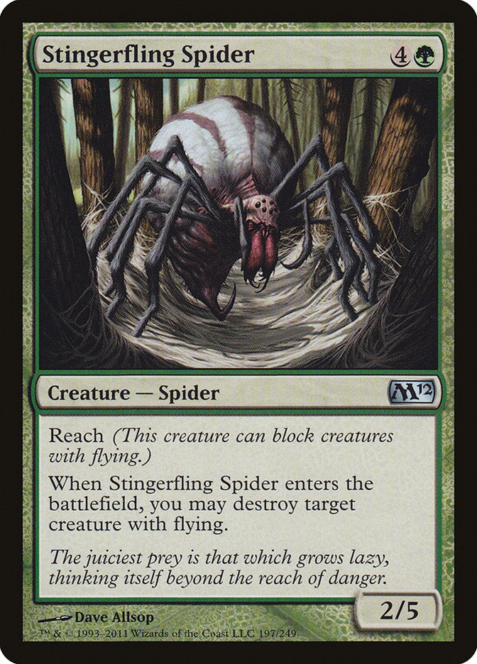 Stingerfling Spider [Magic 2012] | Card Merchant Takapuna