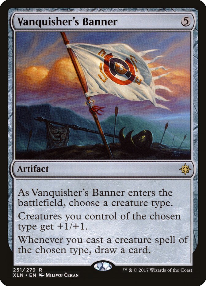 Vanquisher's Banner [Ixalan] | Card Merchant Takapuna